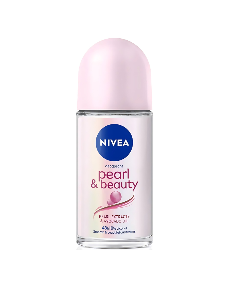 Untitleddesign-2024-07-15T175818.191.png Nivea Pearl and Beauty For Women Roll On 50ml - Image 1