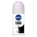 Nivea Men Black & White Invisible Clear 48h Anti-Perspirant Deodorant Roll On, 50 gNivea Men Black & White Invisible Clear 48h Anti-Perspirant Deodorant Roll On, 50 g