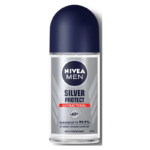 Nivea Men Silver Protect Anti-Bacterial 48H Deodorant Roll-On, 50 mlNivea Men Silver Protect Anti-Bacterial 48H Deodorant Roll-On, 50 ml