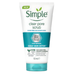 Simple Daily Skin Detox Clear Pore Scrub With Witch hazel & Bamboo Scrubs, 150 mlSimple Daily Skin Detox Clear Pore Scrub With Witch hazel & Bamboo Scrubs, 150 ml