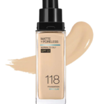 Maybelline Fit Me Matte + Poreless Liquid Foundation, SPF 22 - 118 Light BeigeMaybelline Fit Me Matte + Poreless Liquid Foundation, SPF 22 - 118 Light Beige