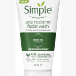 Simple Age Resisting Facial Wash Green Tea + Prebiotic Regeneration, 150 mlSimple Age Resisting Facial Wash Green Tea + Prebiotic Regeneration, 150 ml
