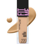 Maybelline Fit Me Dewy + Smooth Liquid Foundation SPF 30 - 220 Natural BeigeMaybelline Fit Me Dewy + Smooth Liquid Foundation SPF 30 - 220 Natural Beige