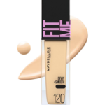 Maybelline Fit Me Dewy + Smooth Liquid Foundation SPF 23 - 120 Classic IvoryMaybelline Fit Me Dewy + Smooth Liquid Foundation SPF 23 - 120 Classic Ivory