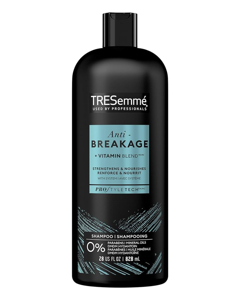 Untitleddesign_3_a39c27a5-6226-47fd-9d12-68d31b58eddc.png Tresemme Anti Breakage Vitamin Blend Shampoo, 828 mlTresemme Anti Breakage Vitamin Blend Shampoo, 828 ml - Image 1