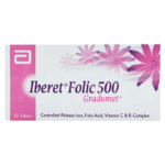 Iberet Folic 500 Gradumet  tablet 30s