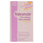Vancomycin 500mg injection 1 Vial