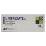 Unitrexate 50 mg / 2 ml injection 10 Vial