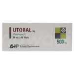 Utoral 500 mg / 10 ml injection 10 Vial
