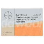 Gravibinan 1ml  injection 1Amp x 1ml