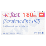 Telfast 180mg tablet 1 x 10's