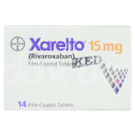 Xarelto 15mg 15mg tablet 1x14's