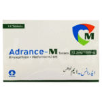 Adrance-M 12.5 mg / 1000 mg tablets 2 x 7's