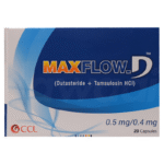 Maxflow-D 0.5 mg / 0.4 mg capsule 4 X 5's