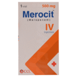 Merocit 500 mg injection iv 1 Vial