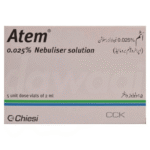 Atem 0.025% nebulizer solution 2x5's 2ml