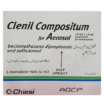 Clenil Comp For Aerosol 0.8mg/1.6mg/2ml nebulizer solution 2x5's