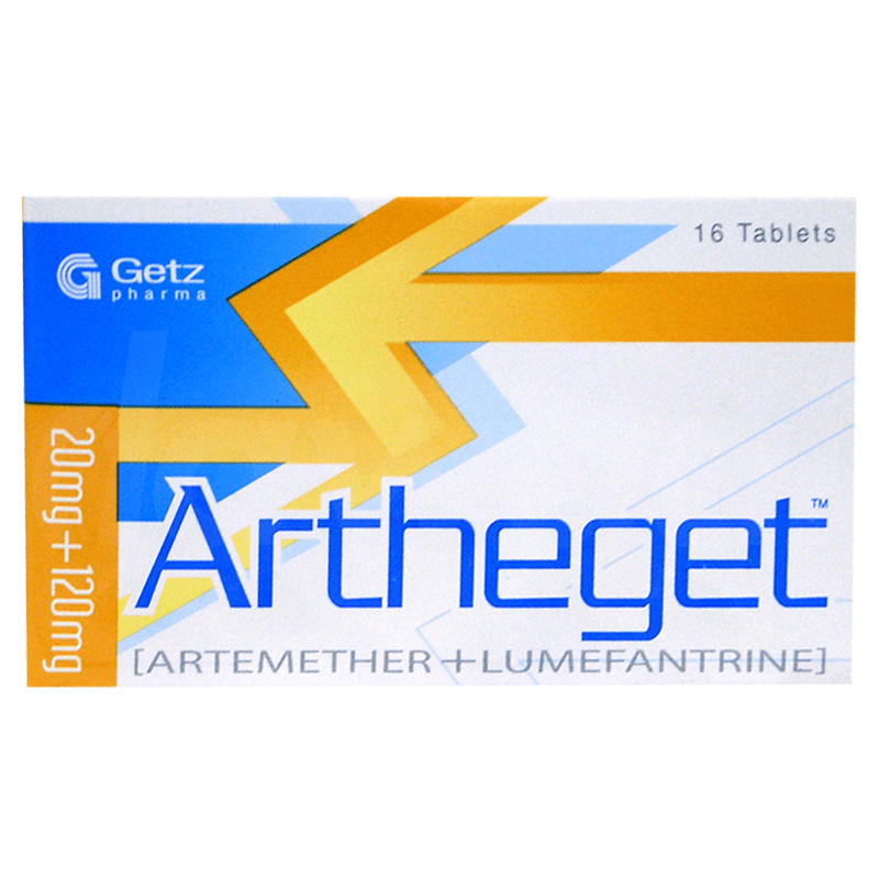 getart17972_1649157447_1.png Artheget 20 mg / 120 mg tablet 2 x 8's - Image 1