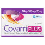 Covam Plus 10 mg / 160 mg / 25 mg tablets 4 x 7's
