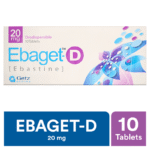 Ebaget-D 20 mg tablets 1 x 10's