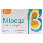 Mibega 50 mg tablet 2 x 10's