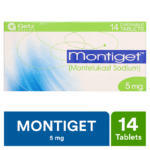 Montiget 5 mg tablet 2 x 7's