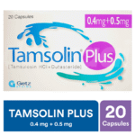 Tamsolin Plus 0.4mg/0.5mg capsule 2 x 10's