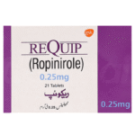 Requip 0.25mg  tablet 21