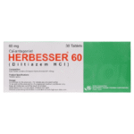 Herbesser 60mg tablet 3x10's
