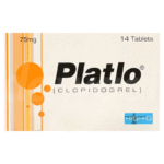 Platlo 75mg tablet 2x7's