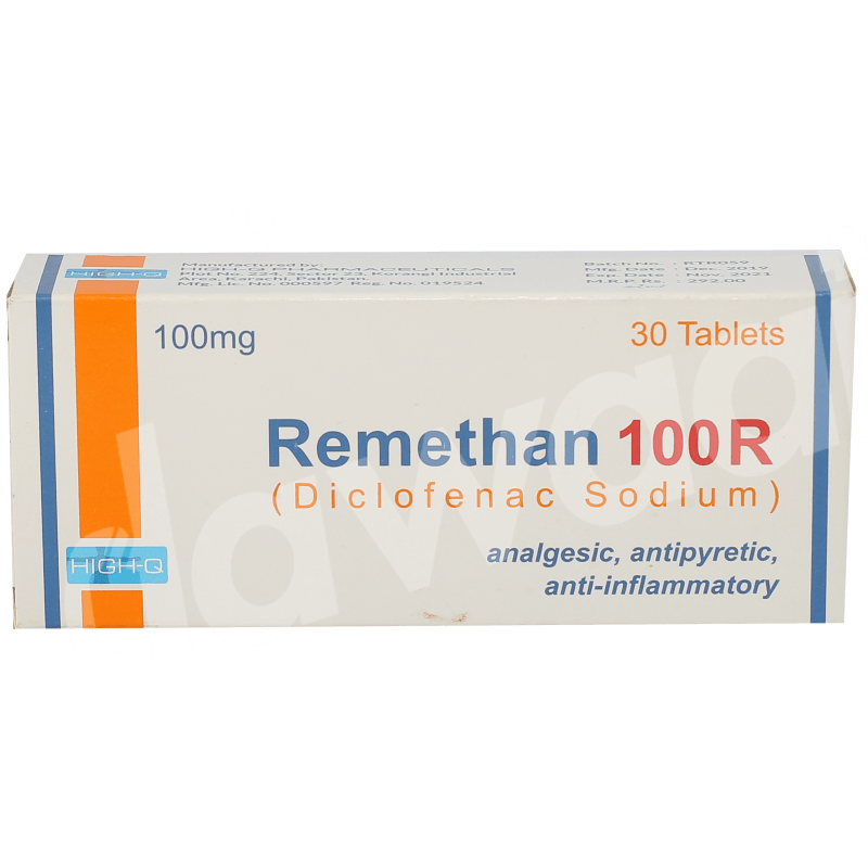 higrem43239_5.png Remethan 100R 100mg tablet 3x10's - Image 1