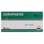 Cerophene 50mg tablet 2x10's