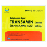Transamin 500mg capsule 2x10's