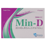 Min-D (Suger Free) 50000 I.U sachet 1 x 4's