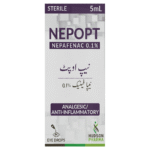 Nepopt (0.1% 5mL) drops 1's