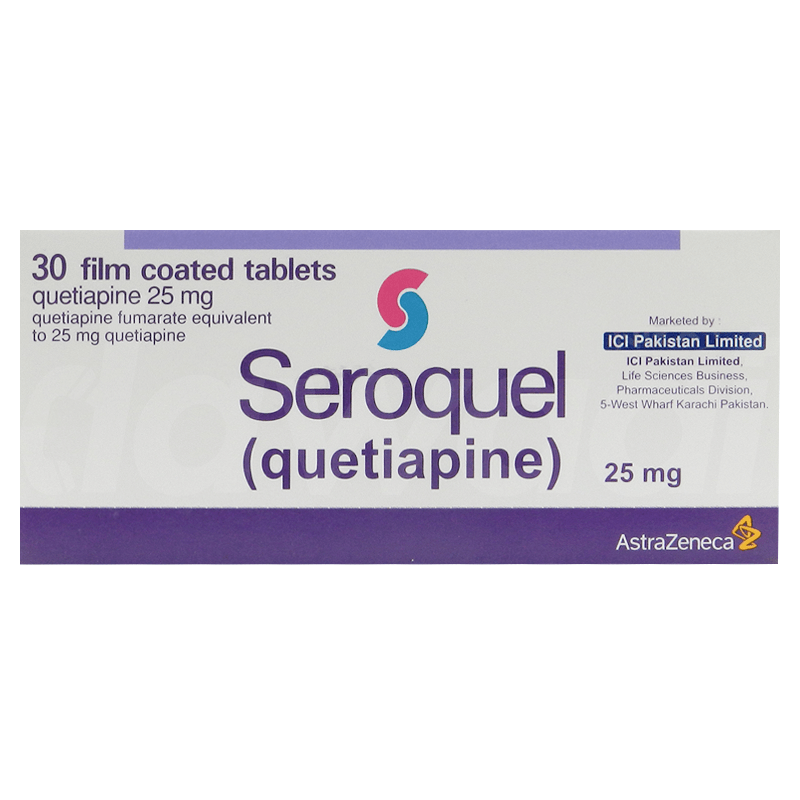 iciser527_1663145296_5.png Seroquel 25 mg tablet 3x10's - Image 1