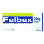 Felbex 20mg tablet 2x10's
