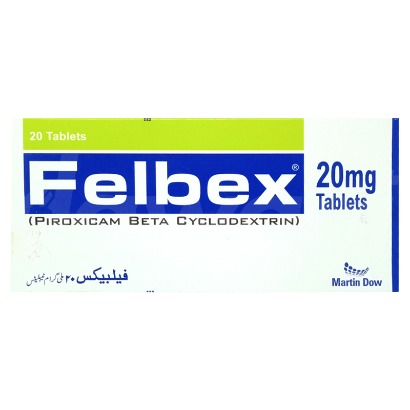 marfel36195_1649839666_2.png Felbex 20mg tablet 2x10's - Image 1