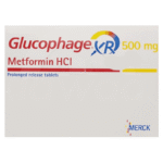 Glucophage-XR 500 mg tablets 3 x 10's