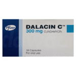 Dalacin C 300 mg capsule 4x4's