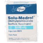 Solu Medrol 1gm injection 1 Vial