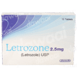 Letrozone 2.5 mg tablet 10's