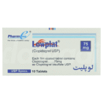 Lowplat 75mg tablet 1x10s