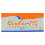 Cinoflox  250 mg tablet 1 x 10's