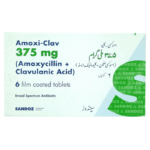 Amoxi-Clav 375mg tablet 2x3's