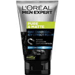 L'Oreal Men Expert Pure & Matte Oak Charcoal Icy Effect Foam, 100 mlL'Oreal Men Expert Pure & Matte Oak Charcoal Icy Effect Foam, 100 ml