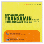 Transamin 250mg injection 10 Ampx5ml