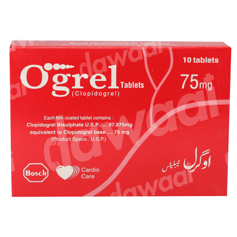 souogr7038_1.png Ogrel 75mg tablet 10 - Image 1