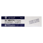 SCABION (Crotamiton,Sulphur) 20GM CREAM  cream 20gm