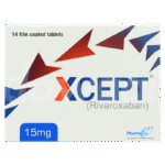 Xcept 15mg tablet 2x7's